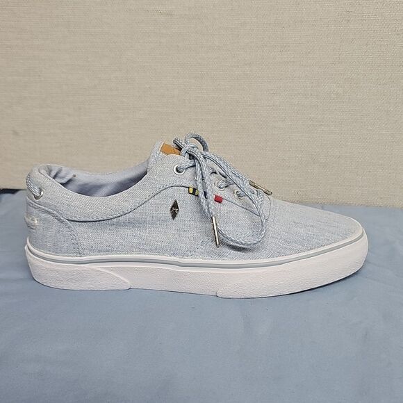 GUY HARVEY ATLANTIC LINEN OXFORD WOMENS SNEAKERS BFPM-07-149 - Picture 6 of 10